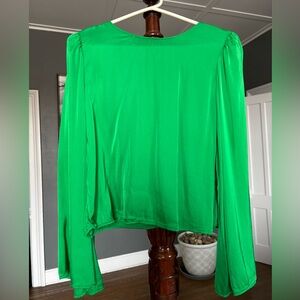 Velvet Kelley Green Blouse